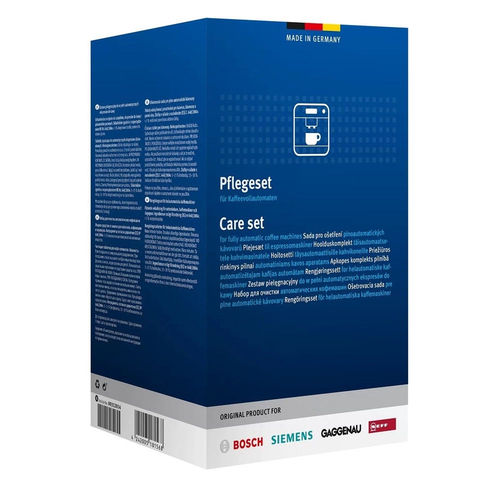 Neff Onderhoudsset Koffiemachine Reinigingstabletten + Ontkalker 
