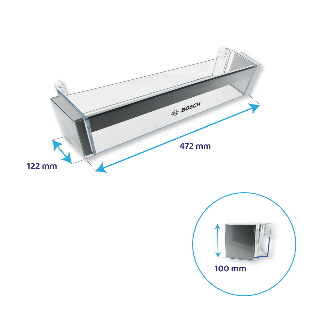 Bosch Koelkast Flessenbak 472x122mm 00709646