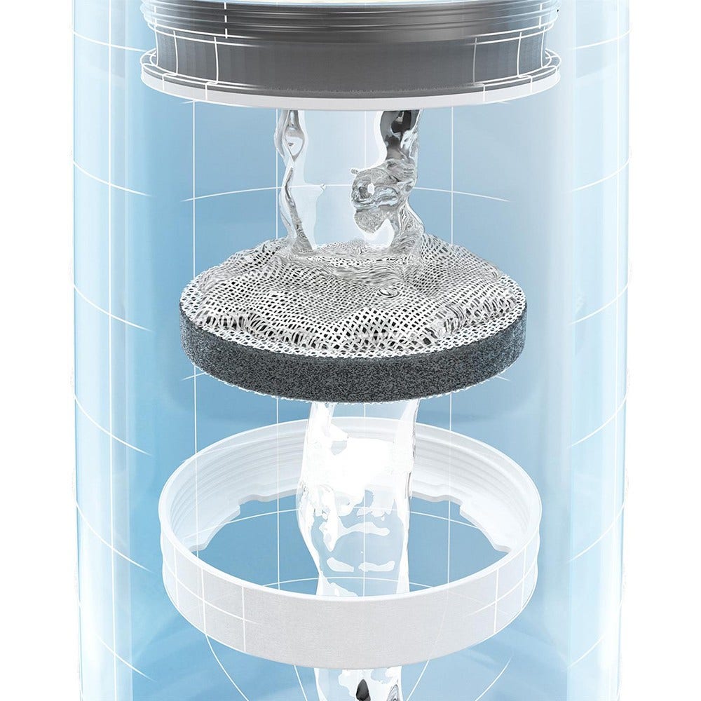 BRITA Waterfilterkaraf 1.3L Fill&Serve Mind + 4 Microdisc Waterfilters (filtert PFAS)