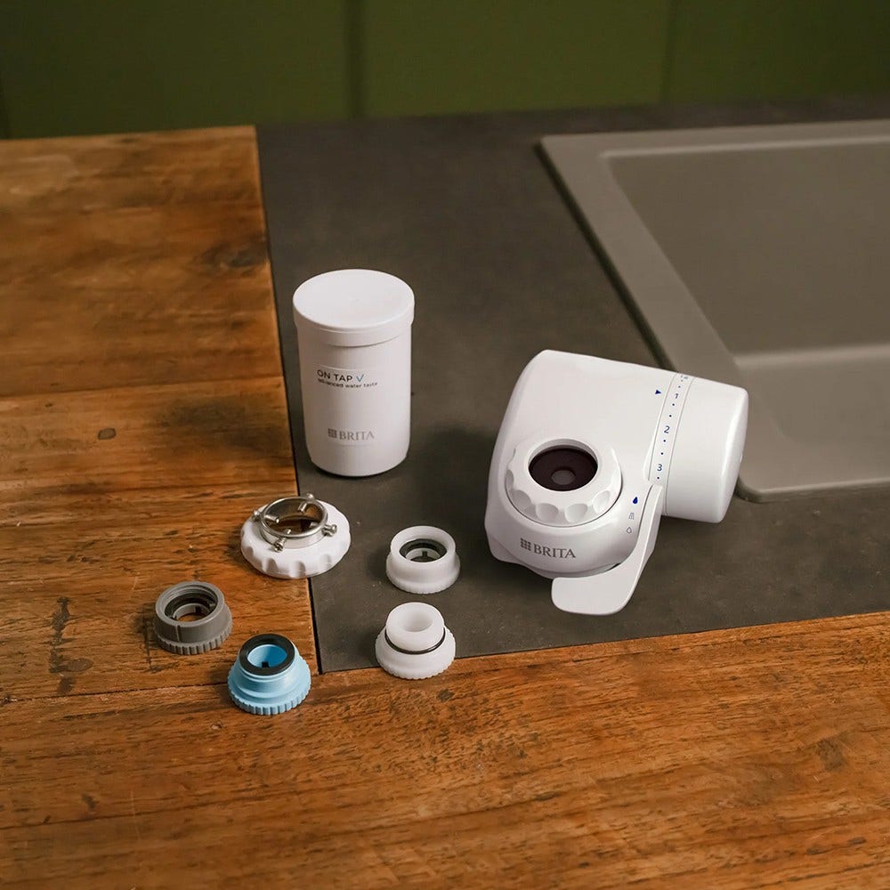BRITA ON TAP V Waterfiltersysteem >60 micron + 3x Waterfilterpatroon