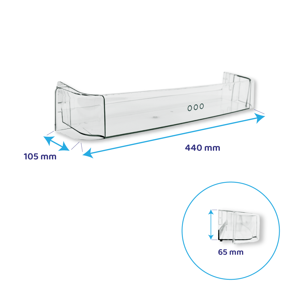 Electrolux Koelkast Flessenbak 440x105mm / 2273109104