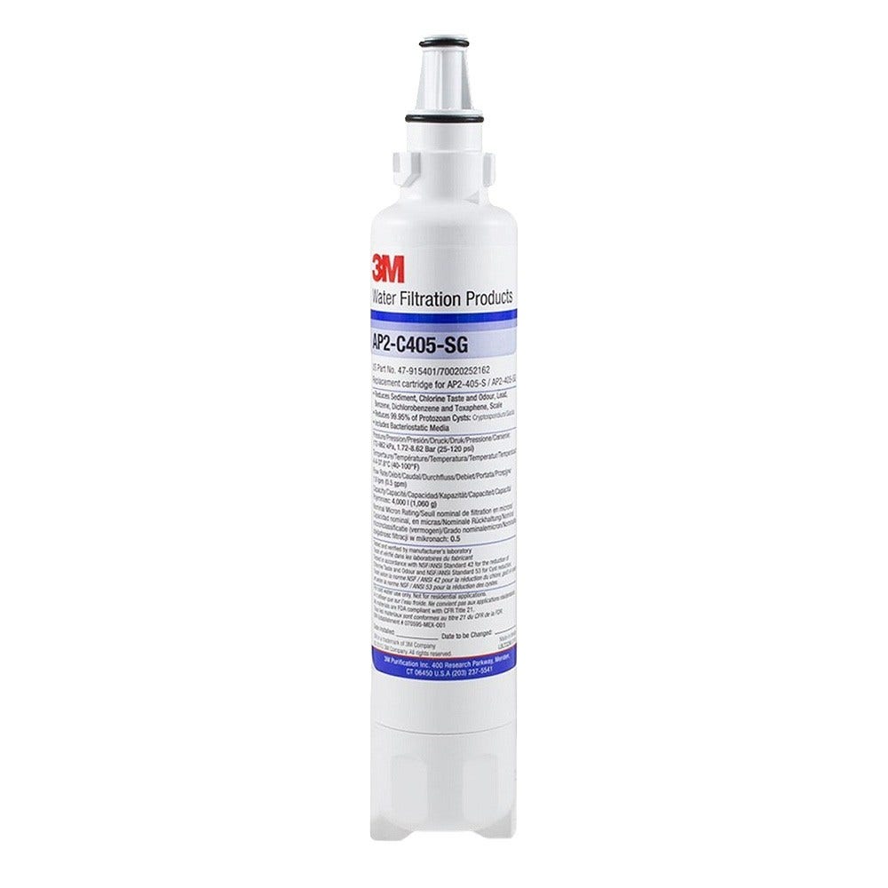 3M™ Waterfilterset Waterfilter AP2-C405-SG + Filterkop VB2-JG