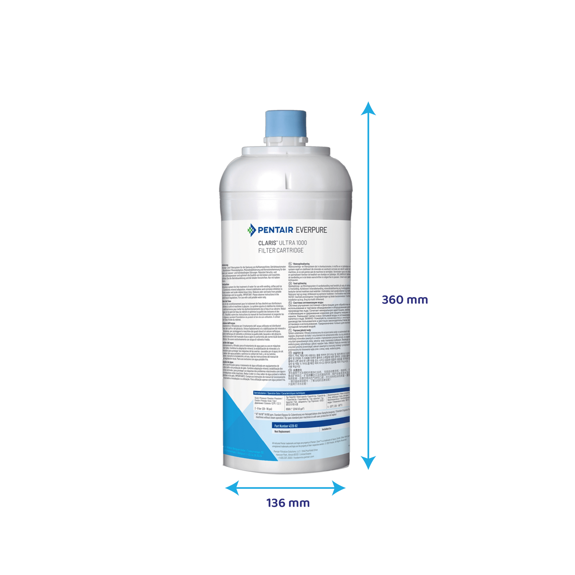 Everpure Claris Ultra 1000 Waterfilter