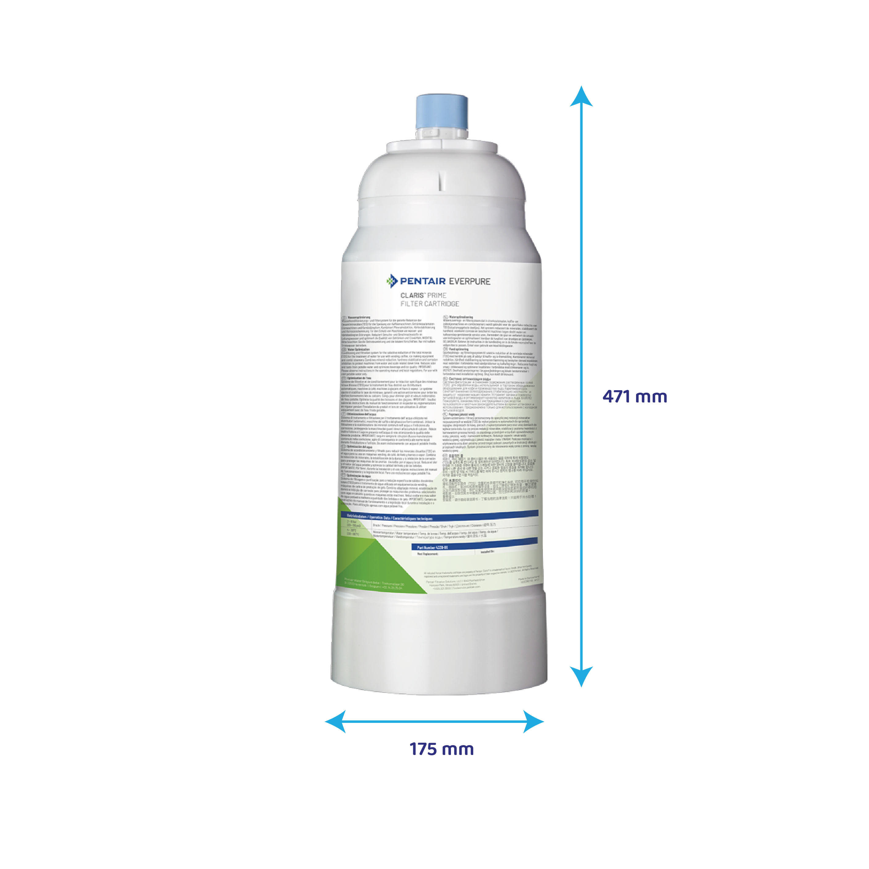 Everpure Claris Prime Waterfilterpatroon 4339-86