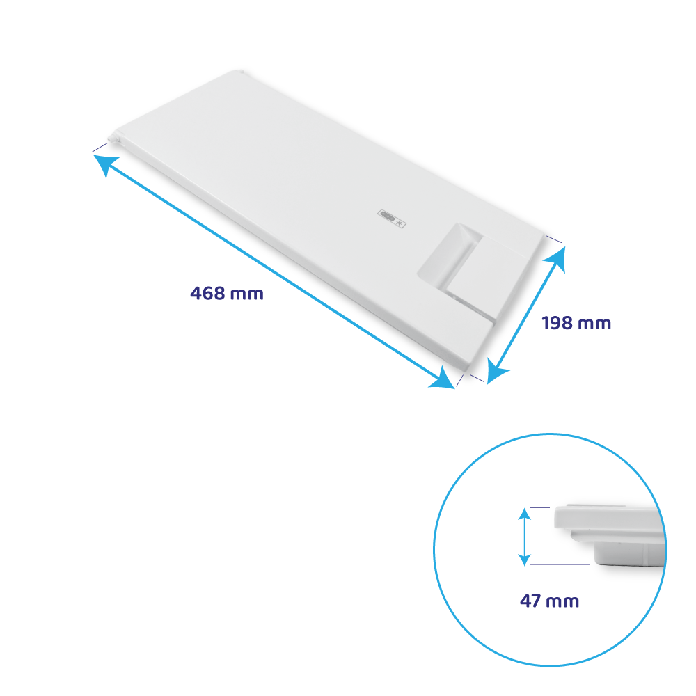 Ignis Vriesvakdeur 468x198mm / 481244069334