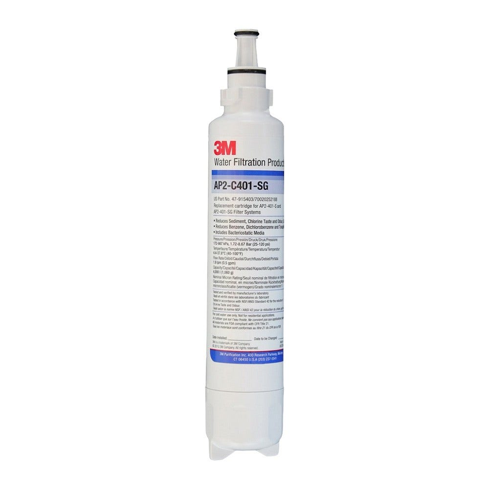 3M™ Waterfilterset Waterfilter AP2-C401-SG + Filterkop VB2-JG