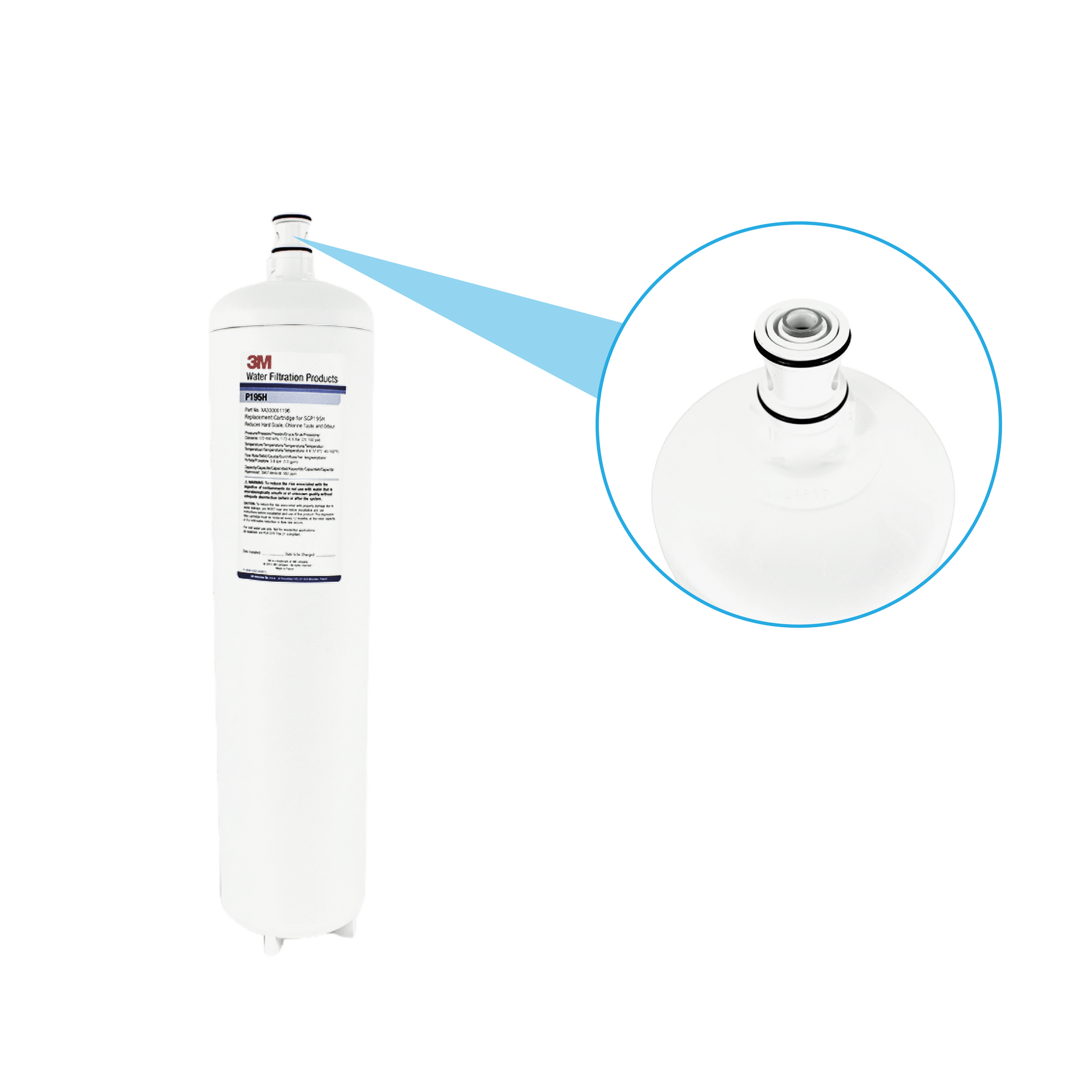 3M™ ScaleGard™ Pro Waterfilter P195H H+