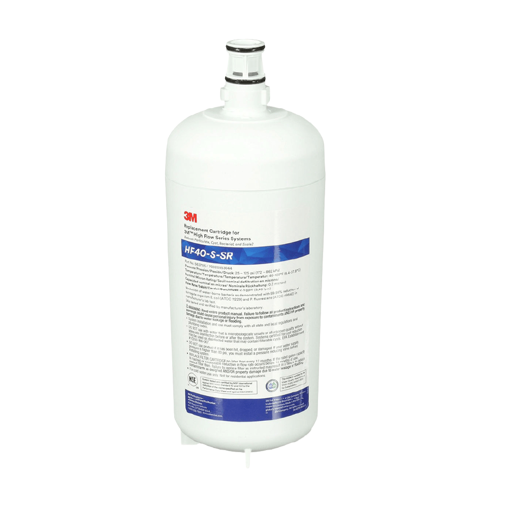 3M™ High Flow Carbonless Waterfilter HF40-S-SR