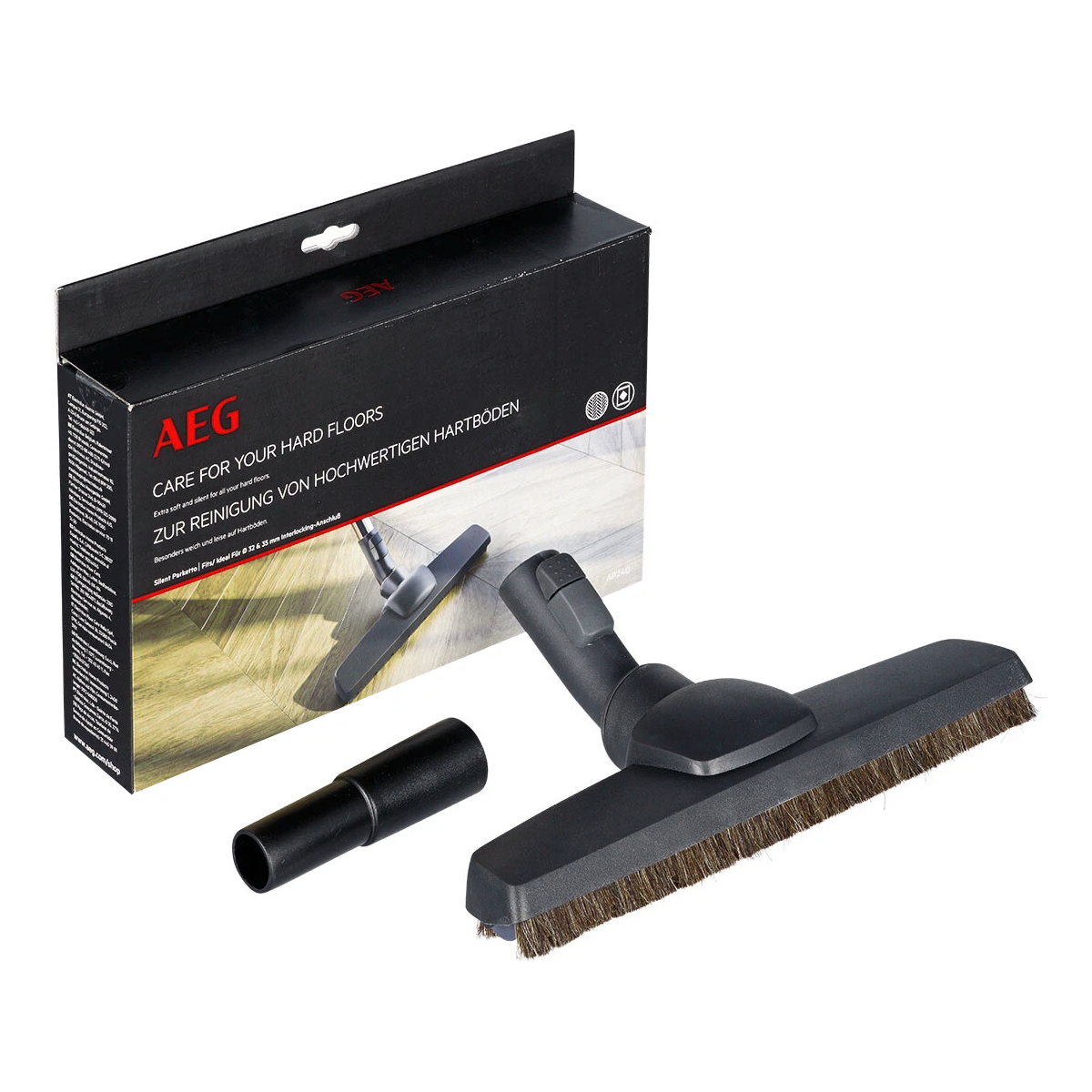 AEG Silent Parketto Parketzuigmond Stofzuiger AP240