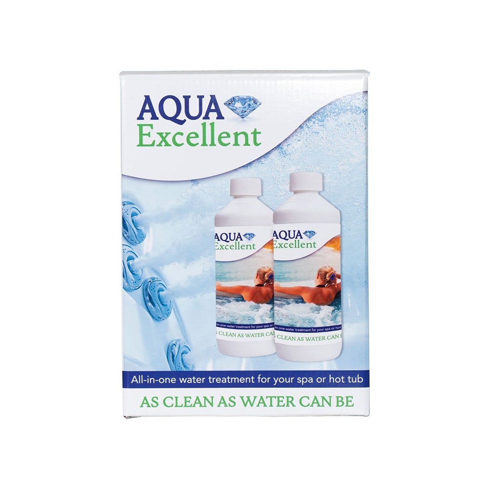 Aqua Excellent All-in-one Navulling Wateronderhoud voor Spa en Hottub (2x1L)