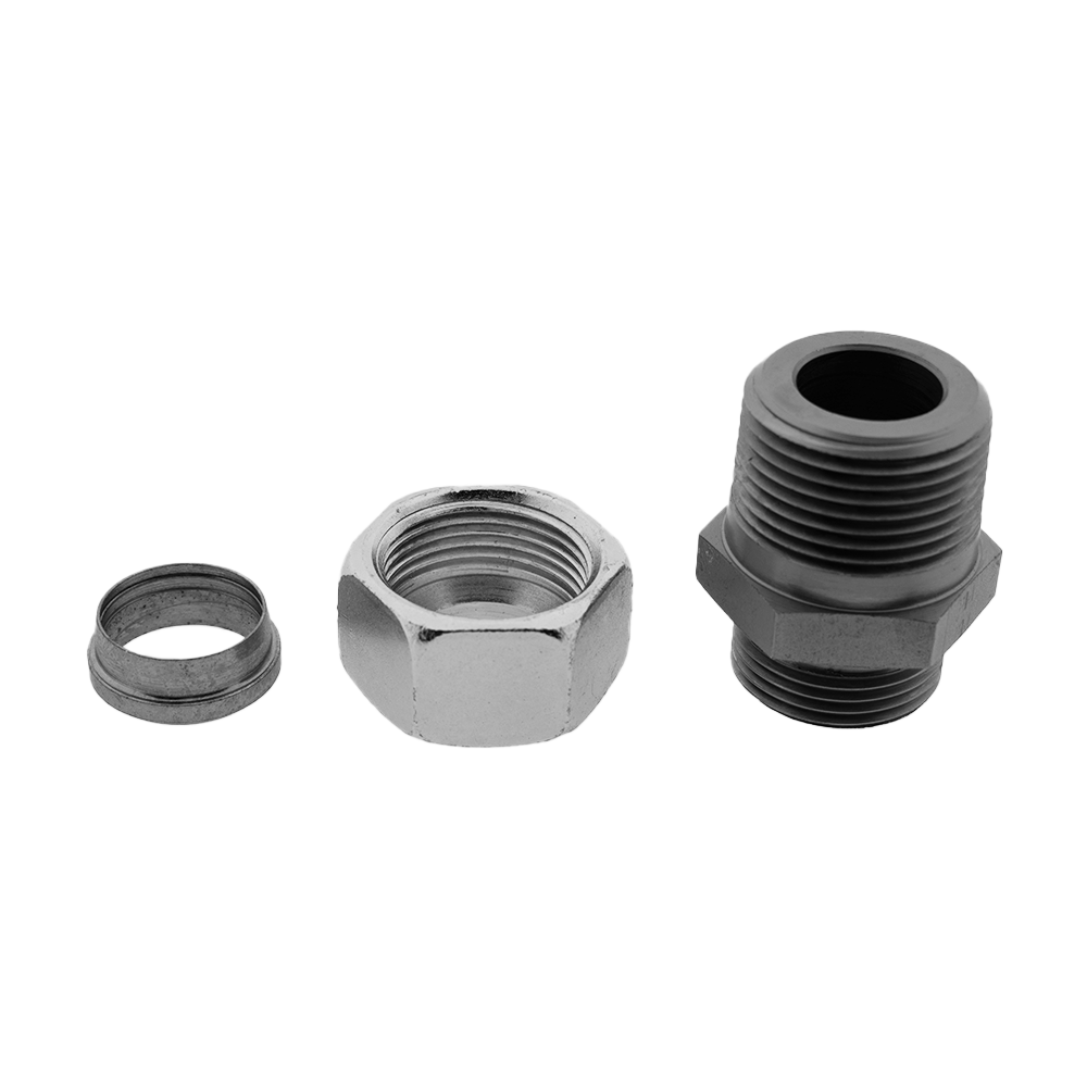 3M™ AP900 Connector 1" NPT naar 1" BSPT  voor Lekvrije Europese aansluiting