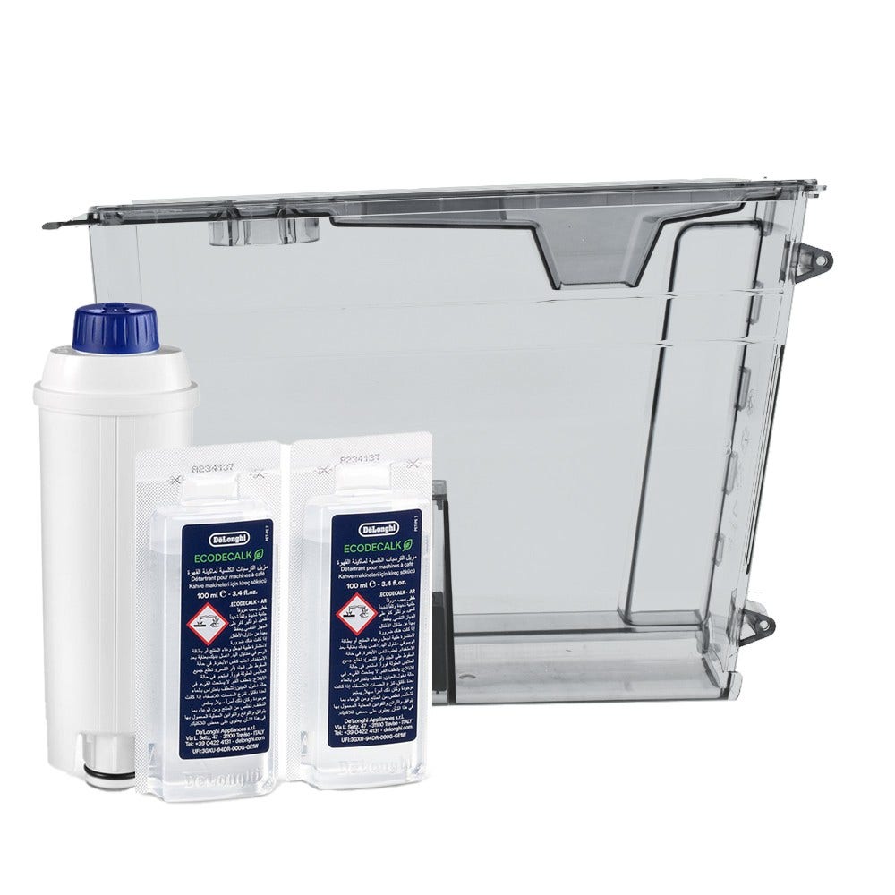 Delonghi Onderhoudsset Koffiemachine Waterreservoir + Waterfilter + Ontkalker 