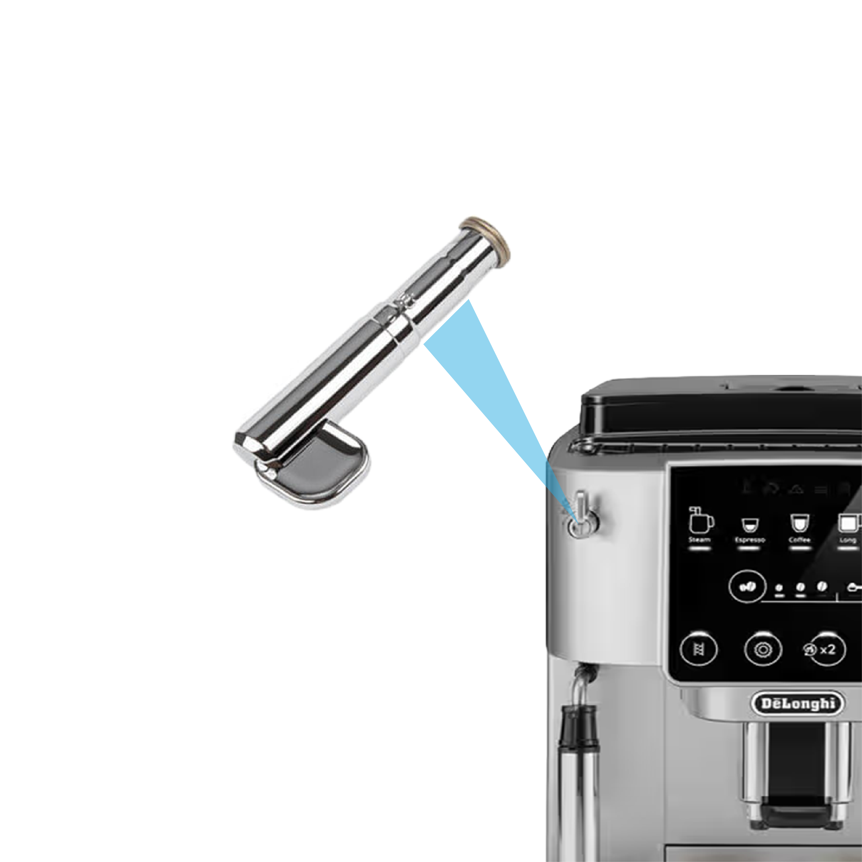 DeLonghi Stoomknop ECAM21 / ECAM22 / 5513222441