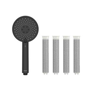 Philips Douchekop + Vervangingsfilter Zwart (4st.) ASH1516BK / ASH138