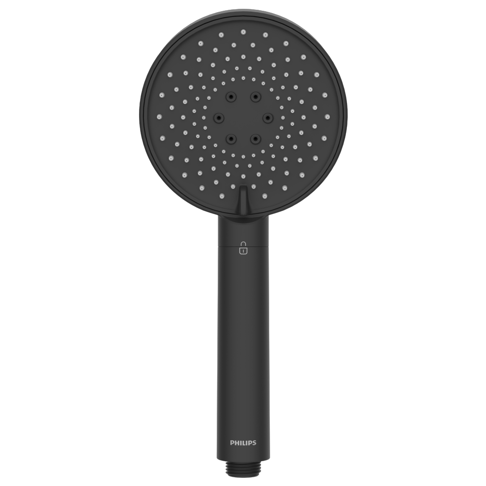 Philips Douchekop met Filter Zwart ASH1516BK (vermindert chloor, lood en pesticiden)