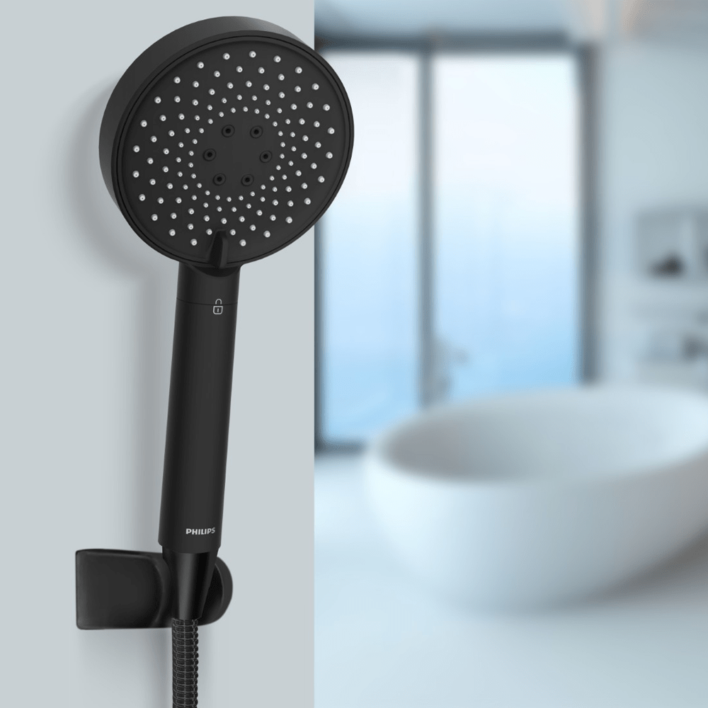 Philips Douchekop met Filter Zwart ASH1516BK (vermindert chloor, lood en pesticiden)
