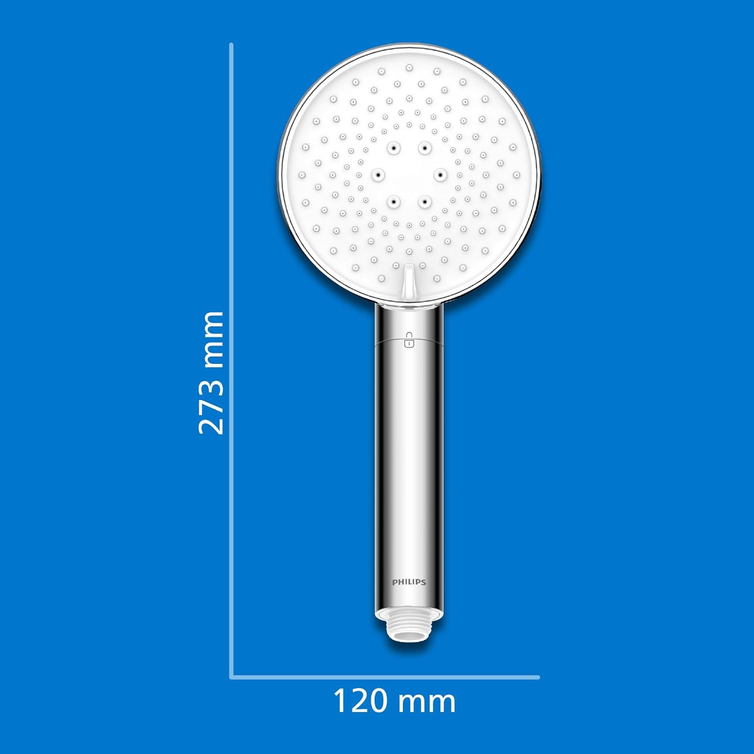 Philips Douchekop met Filter ASH1516CH (vermindert chloor, lood en pesticiden)