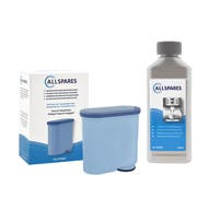 Onderhoudspakket Koffiemachine Waterfilter + ontkalker geschikt voor Philips / Saeco