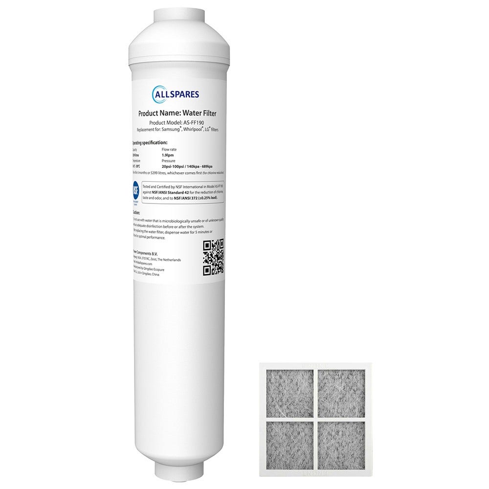 Vervangingsset Koelkast Luchtfilter + Waterfilter 5231JA2010B geschikt voor LG