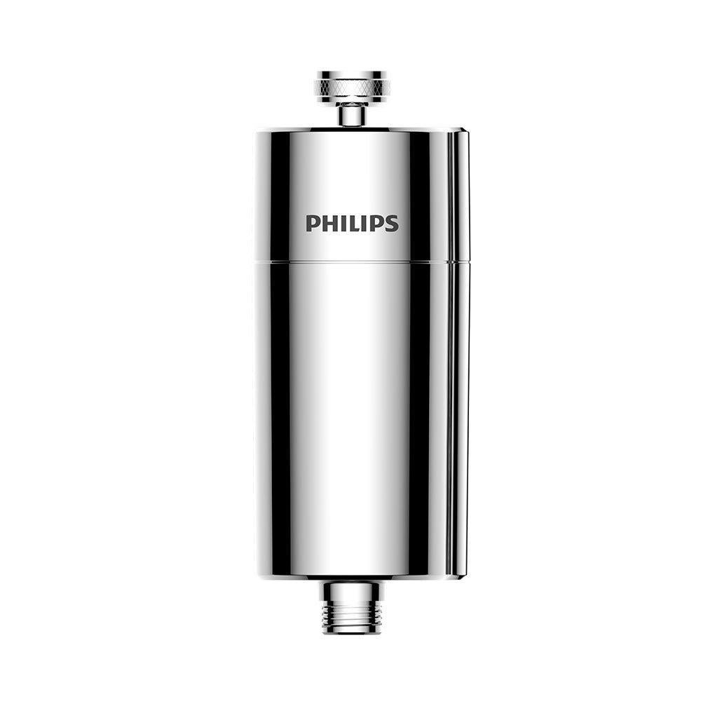 Philips Douchefilter Chroom + 3 Filters – Universeel