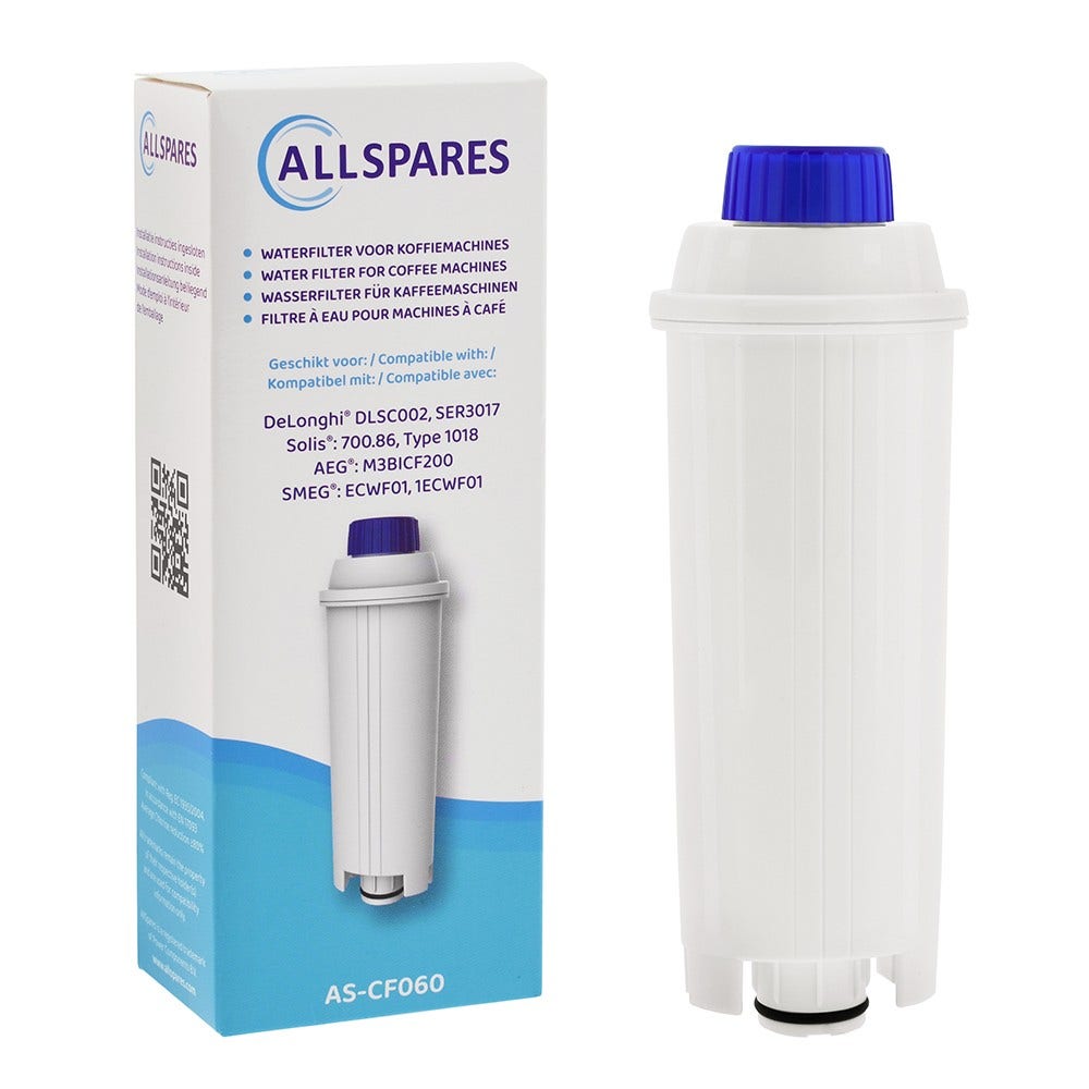 Onderhoudsset Koffiemachine Waterfilter + Ontkalker (500ml) geschikt voor Delonghi