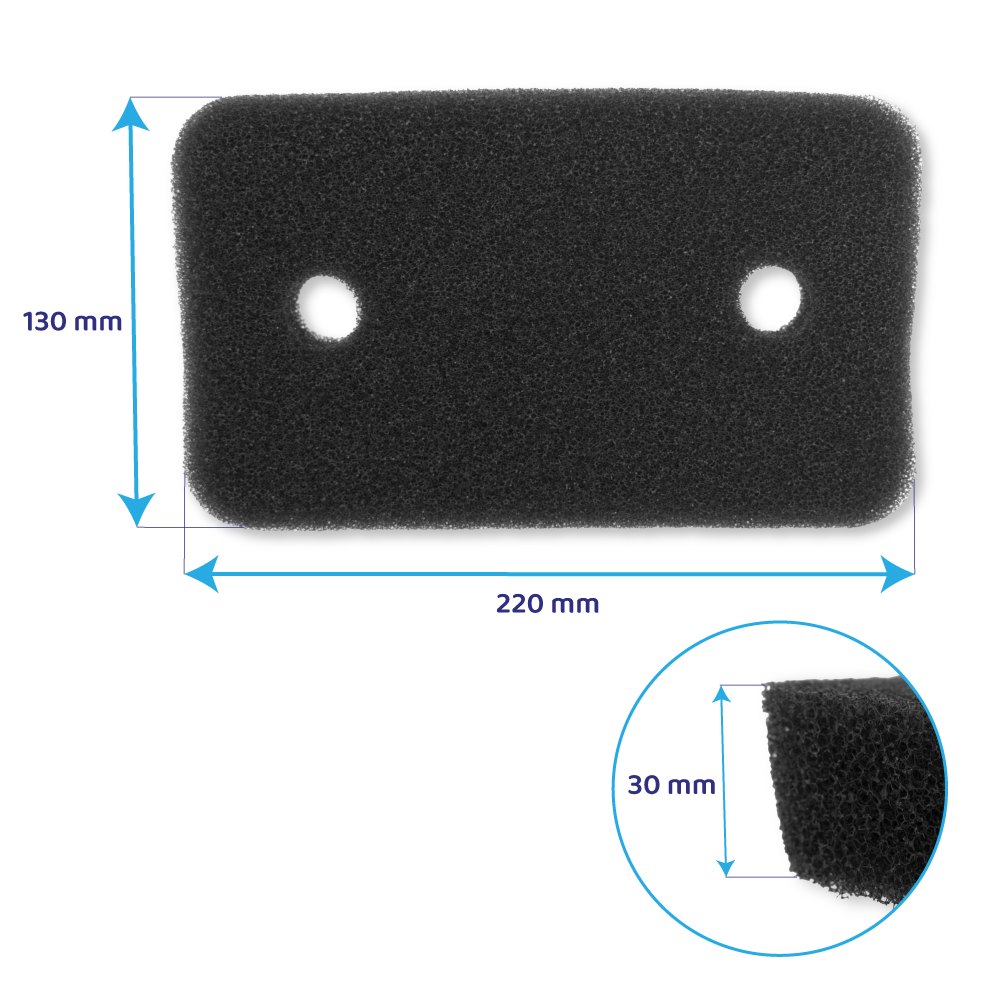 Condensorfilter Droger geschikt voor Miele 7070070 (5st.)