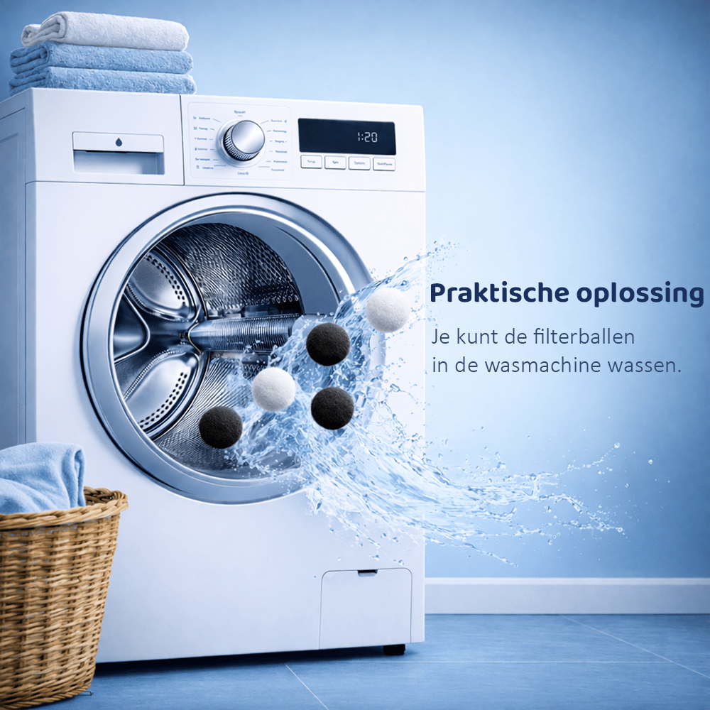Aqualoon Zwembad Filterbollen 700 g – Vervangt 25 kg Filterzand | Wasbaar & Herbruikbaar