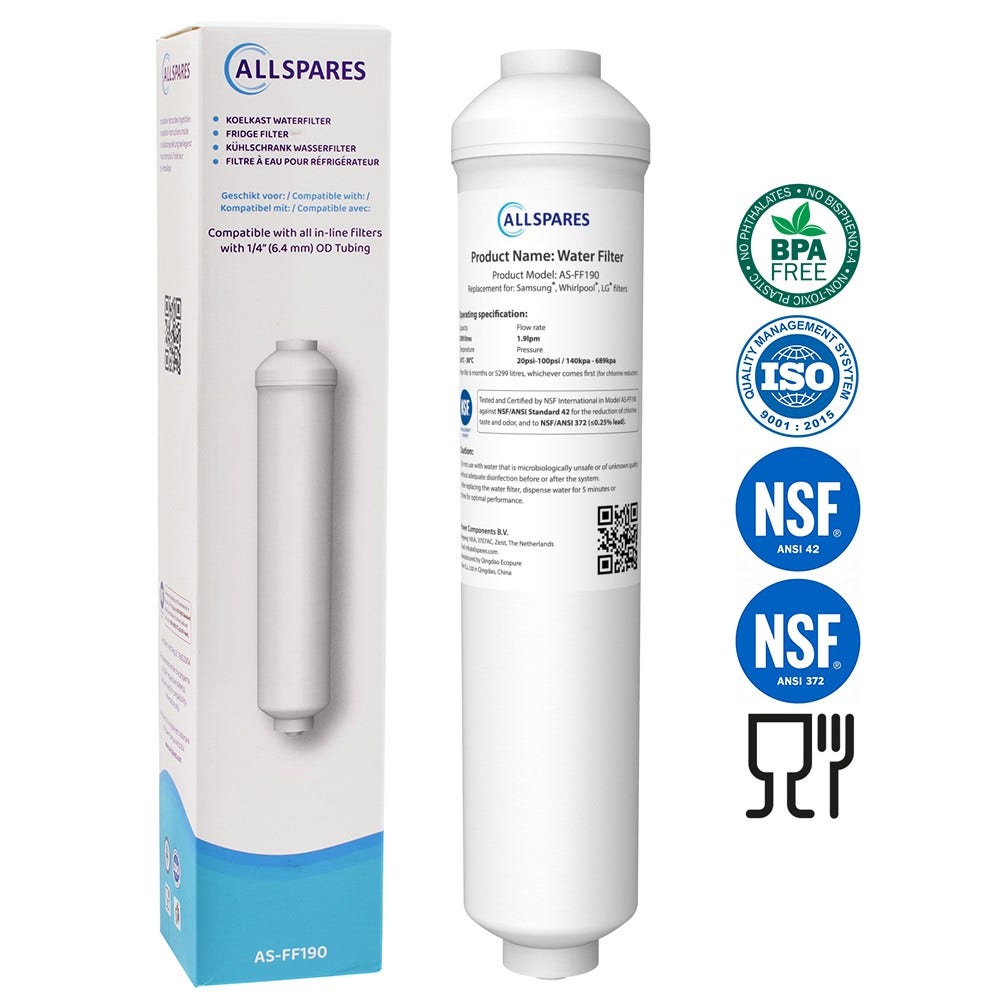 Vervangingsset Koelkast Luchtfilter + Waterfilter geschikt voor Samsung