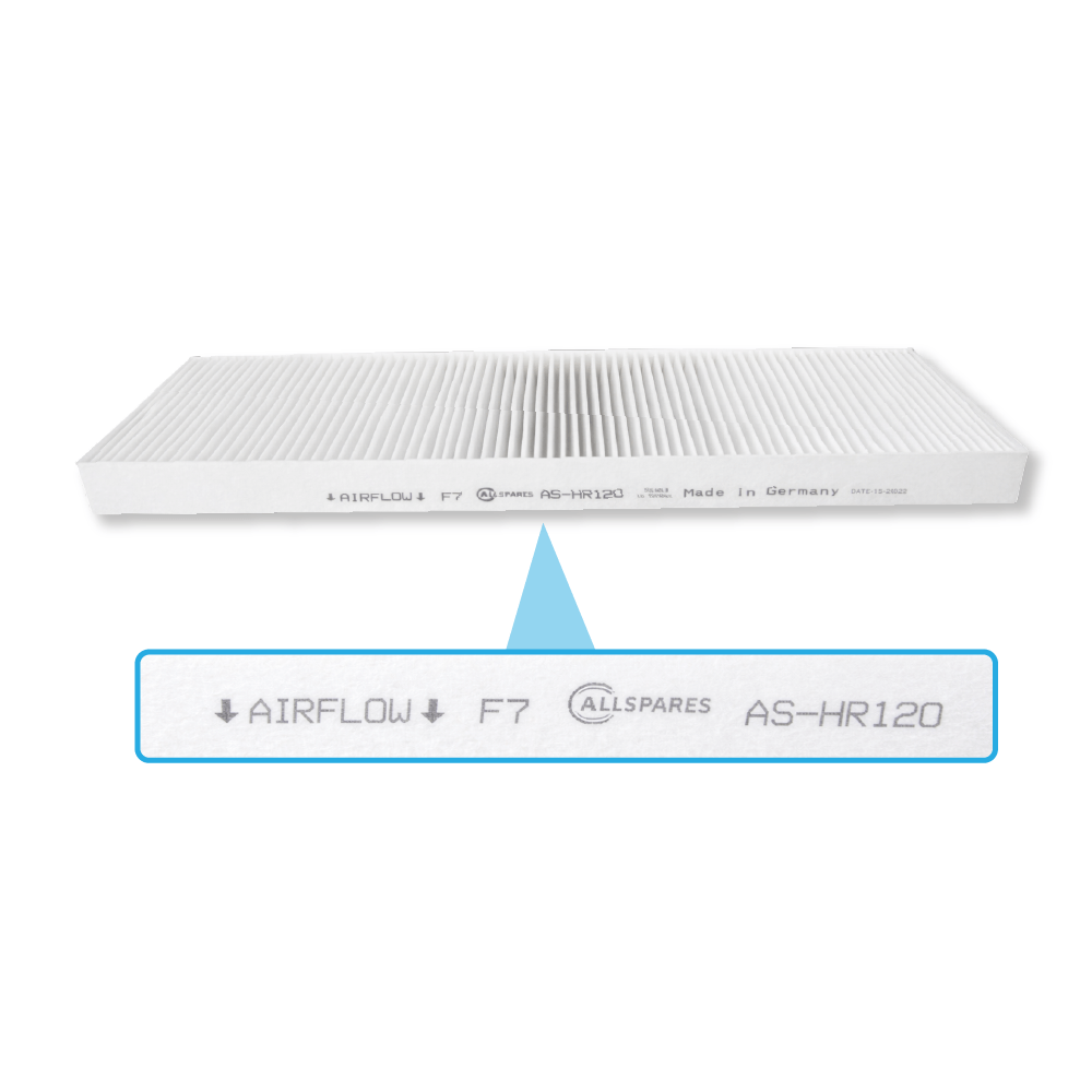 Filterset F7/G4 geschikt voor Orcon HRC300/HRC400/EcoMax/MaxComfort (2st.)