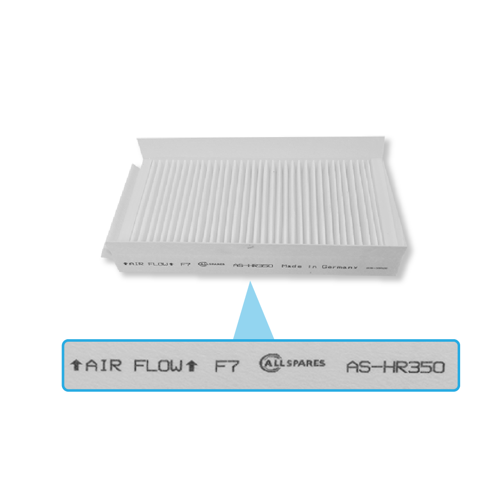 Filter F7/G4 geschikt voor Zehnder ComfoAir 180 (2st.)