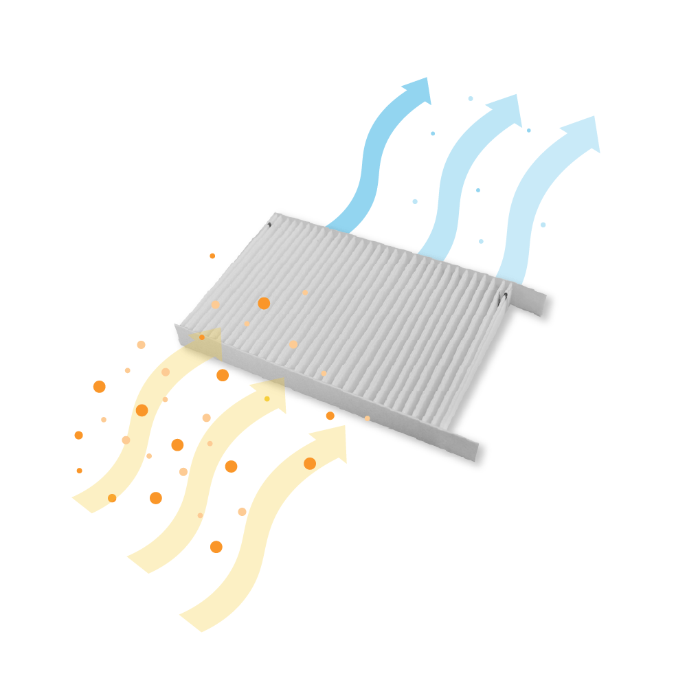 Filter G4 geschikt voor Zehnder ComfoSpot 50 (2st.)