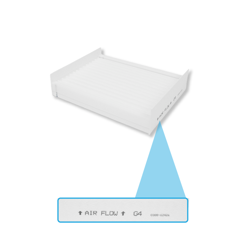 Filter G4 geschikt voor Pluggit PluggPlan (2st.)