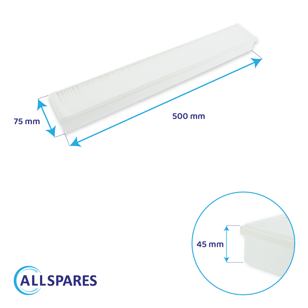 Filter F7 geschikt voor Helios KWL EC220D/7