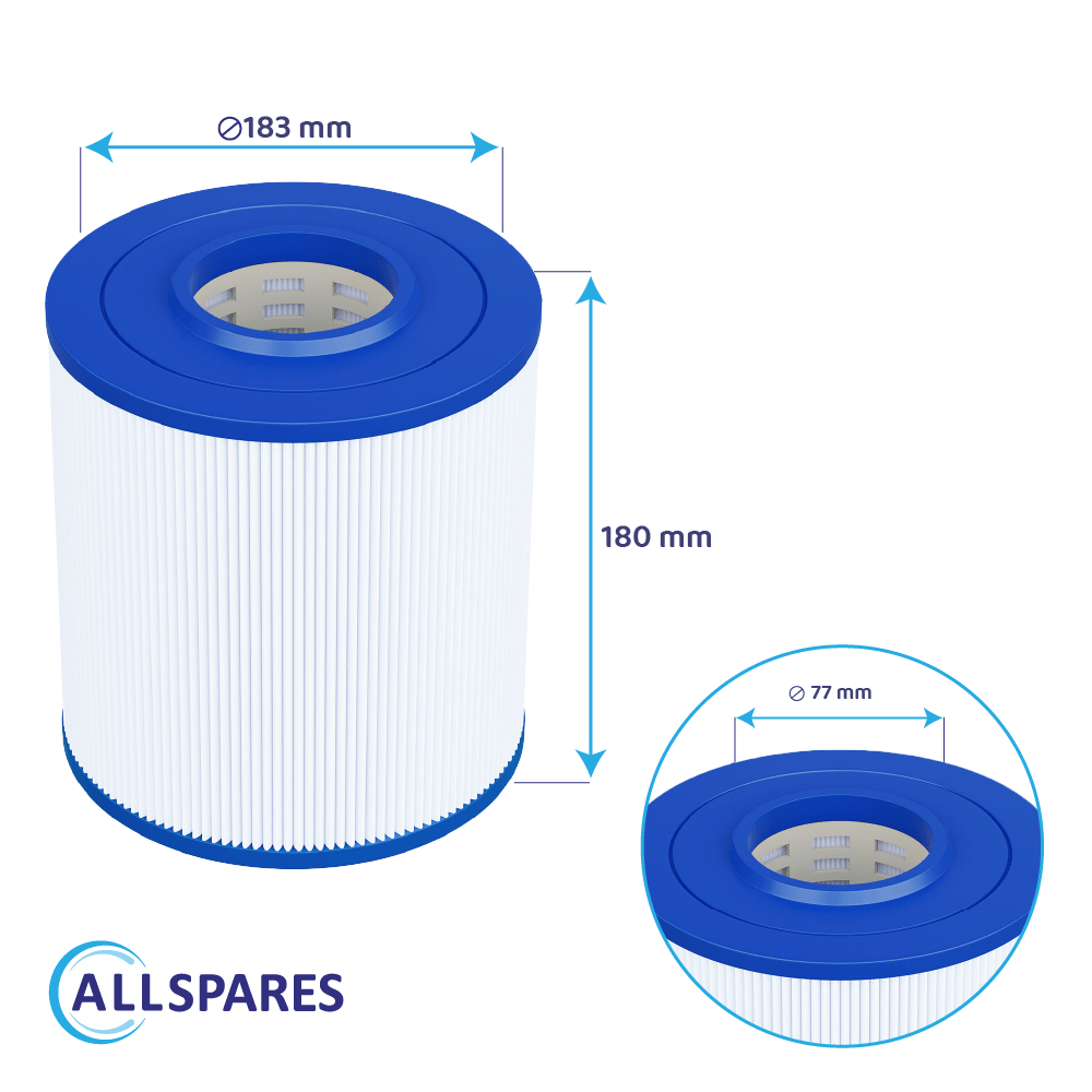 Zwembad Waterfilter geschikt voor Poolex PF-NFX025CT / Netflux 25