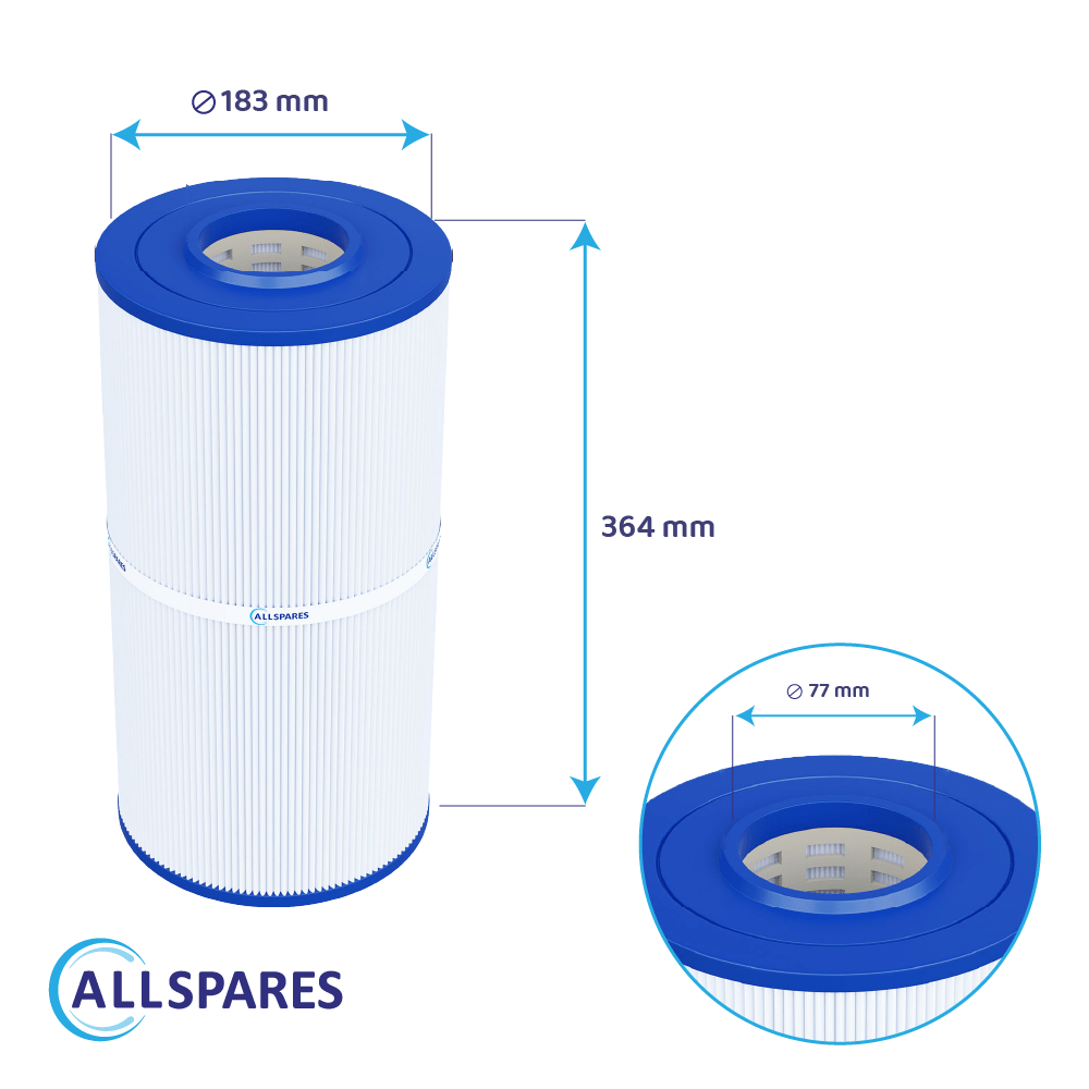 Zwembad Waterfilter geschikt voor Poolex PF-NFX050CT / Netflux 50