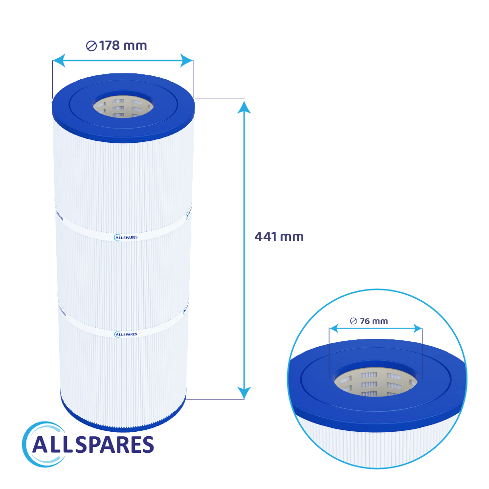 Zwembad Waterfilter geschikt voor Emaux ICF230 / ICF230-CE