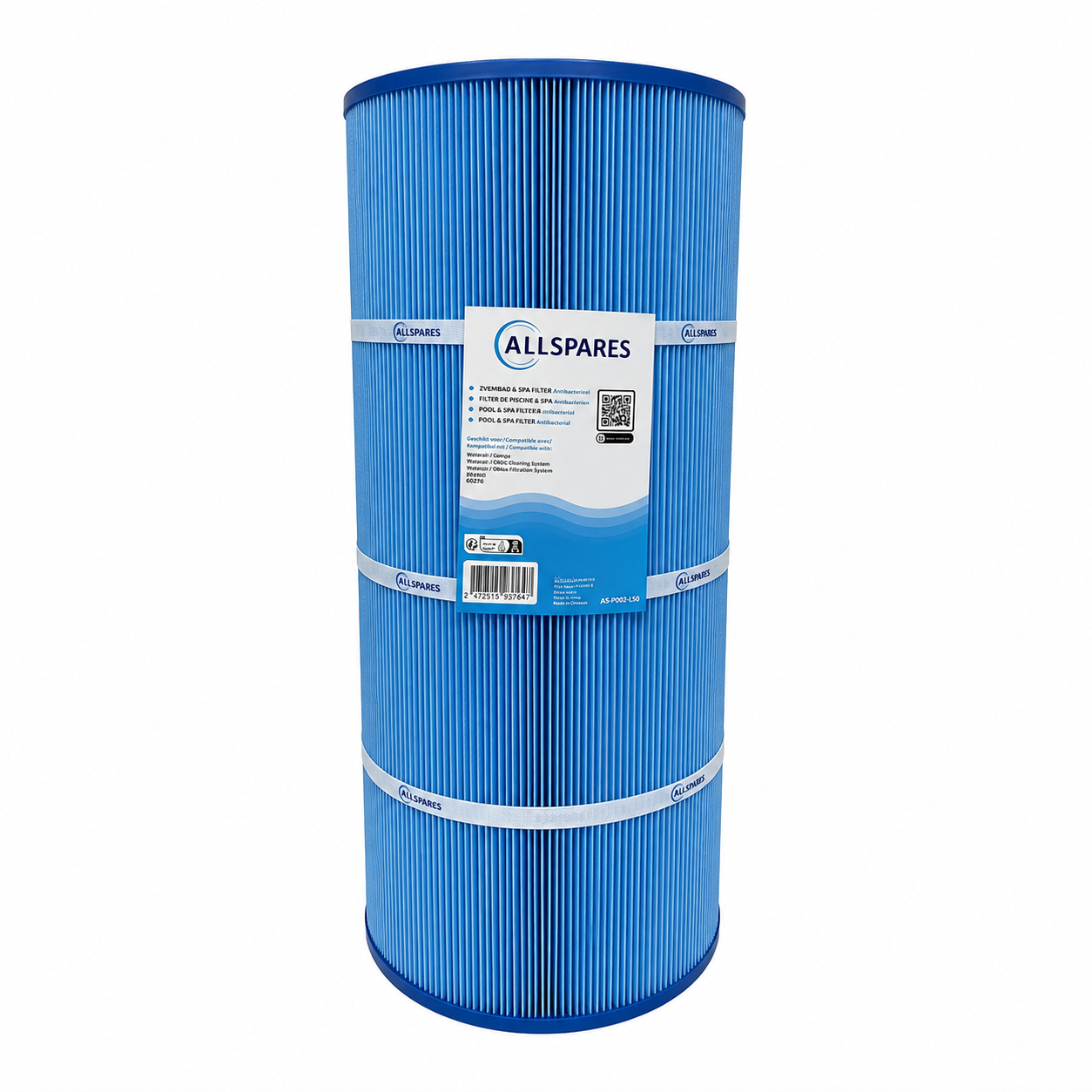 Zwembad Waterfilter geschikt voor Waterair CW100 (antibacterieel)