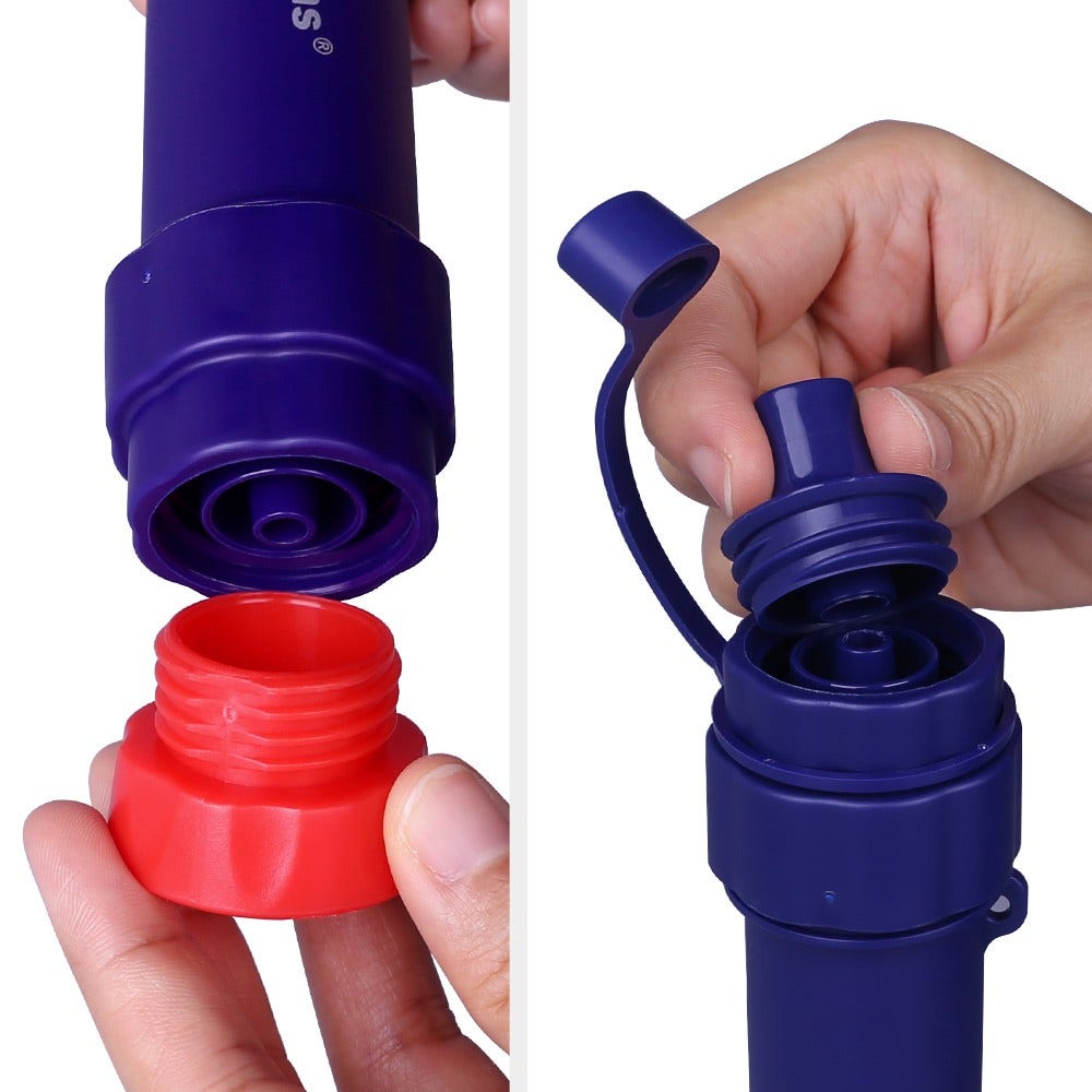 Allspares Mini Outdoor Waterfilter - Voor Kamperen, Hiken en Survival AS-ADV020