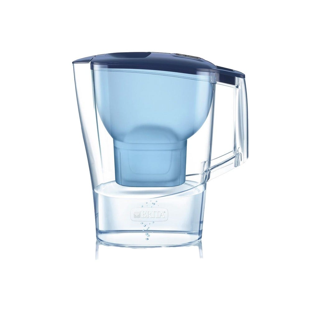 BRITA Aluna Waterfilterkan 2.4L Blauw + 13 MAXTRA PRO Waterfilters (filtert PFAS)