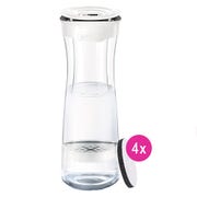 BRITA Waterfilterkaraf 1.3L Fill&Serve Mind + 4 Microdisc Waterfilters (filtert PFAS)