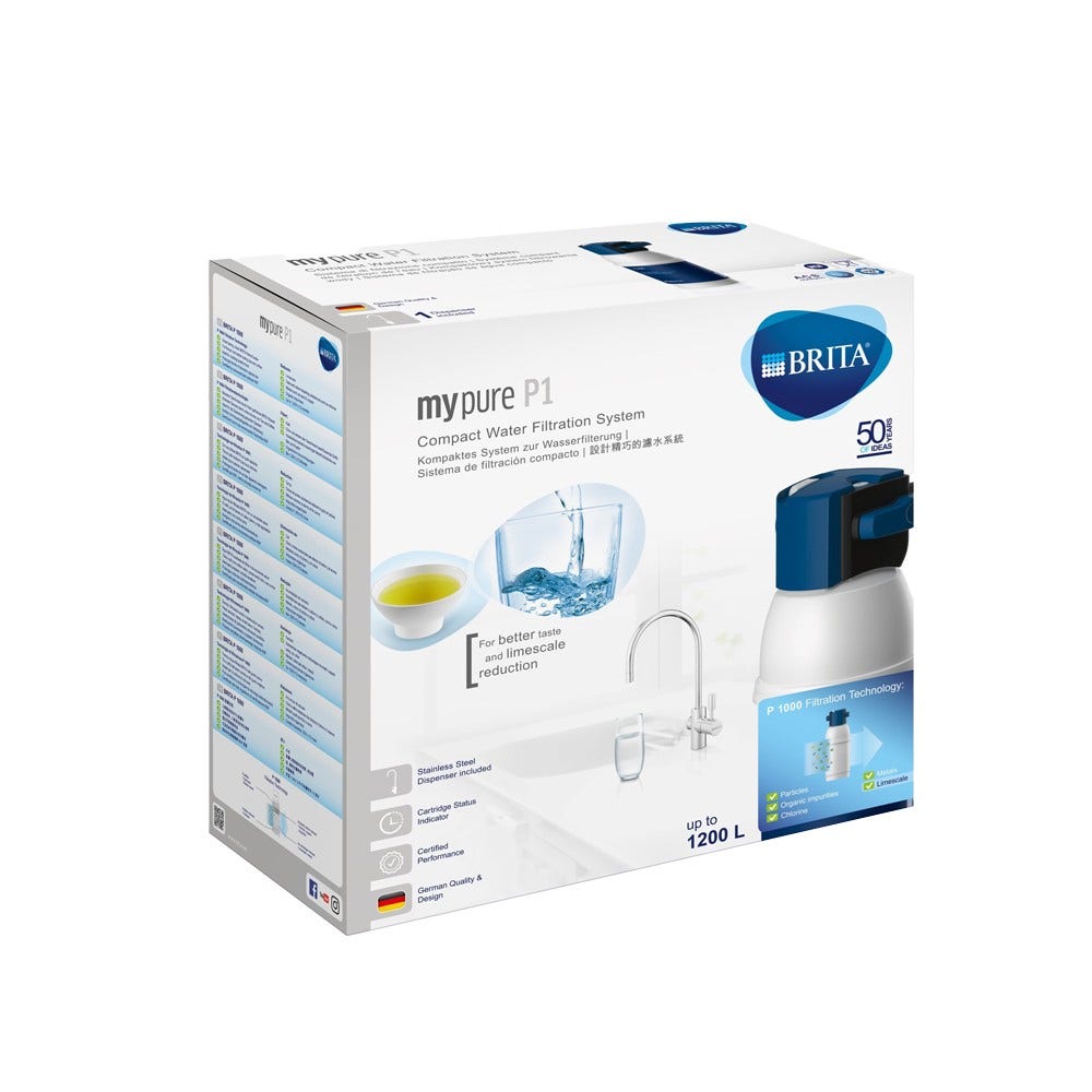 BRITA mypure P1 Waterfiltersysteem 1025434
