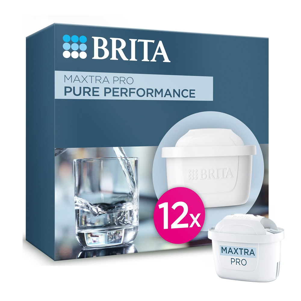 BRITA MAXTRA PRO PURE PERFORMANCE Waterfilter 12-pack (filtert PFAS)