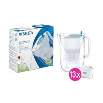BRITA Style Waterfilterkan + 13 MAXTRA PRO Waterfilters (filtert PFAS)