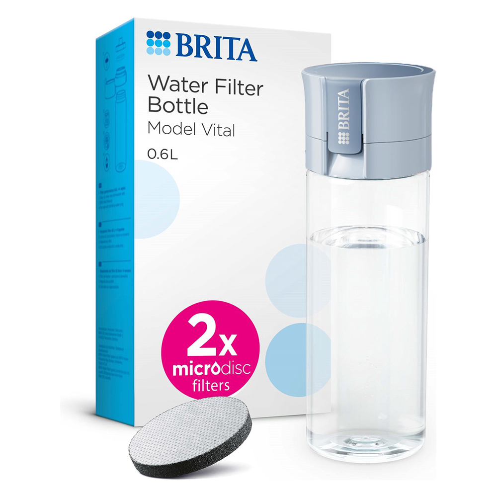 BRITA Vital Drinkfles Lichtblauw (600ml) 1052259