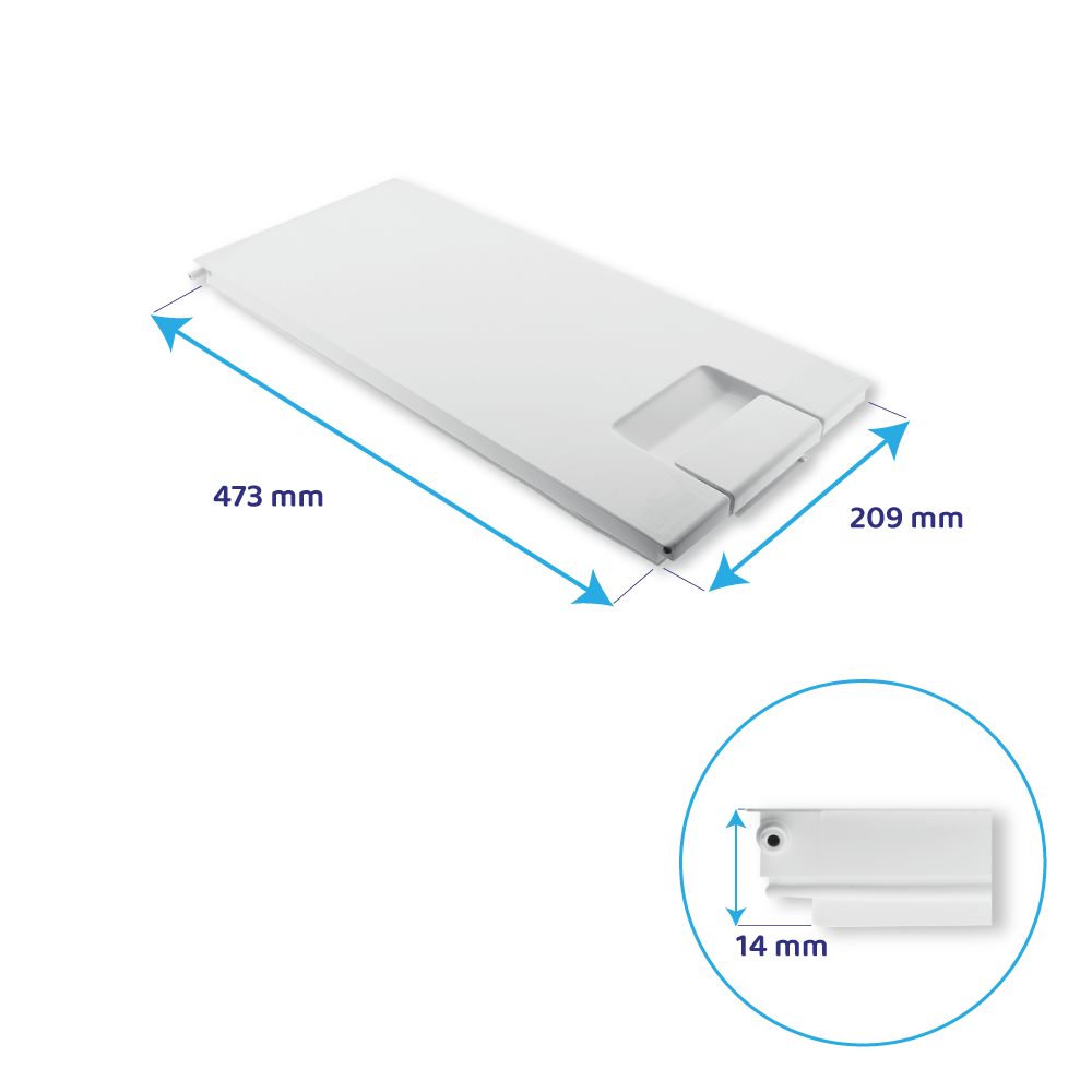 ATAG Vriesvakdeur 473x209mm / C00063308