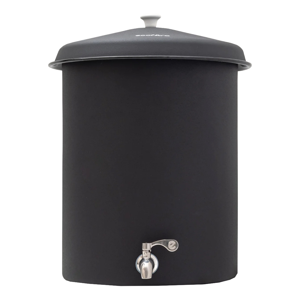 Ecofiltro Waterfilter 20L Starterset Zwart (filtert PFAS)