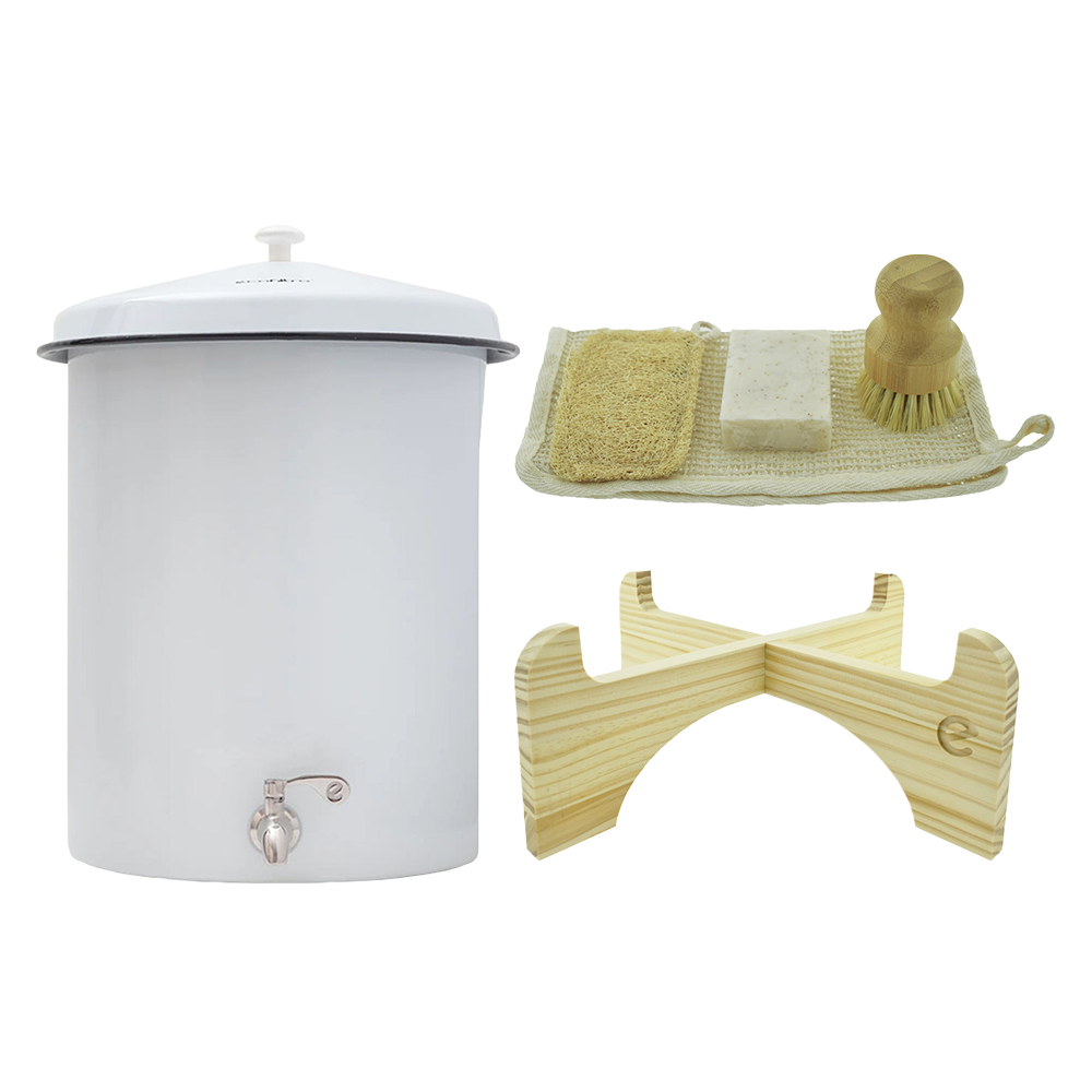 Ecofiltro Waterfilter 20L Starterset Wit (filtert PFAS)