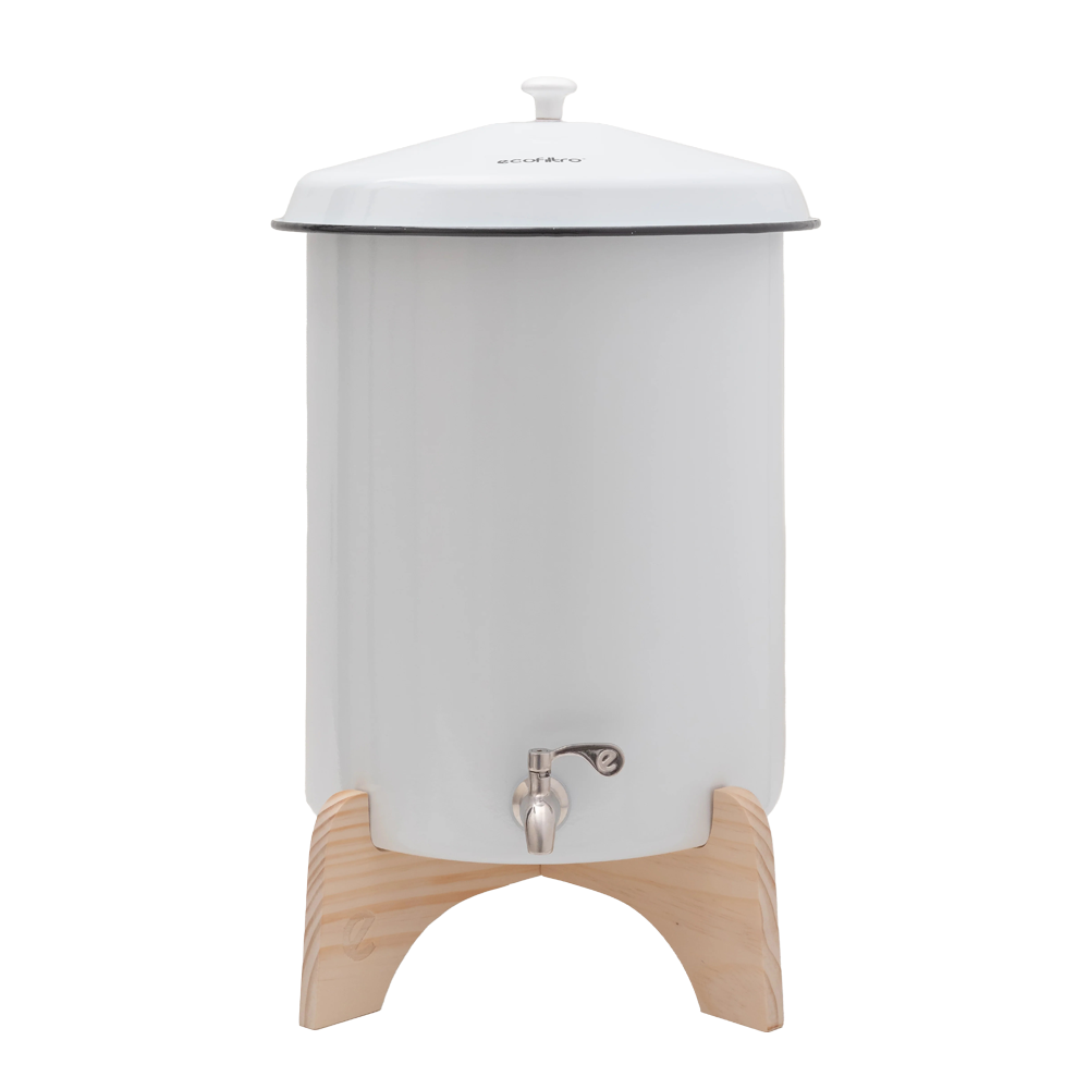 Ecofiltro Waterfilter 20L Starterset Wit (filtert PFAS)