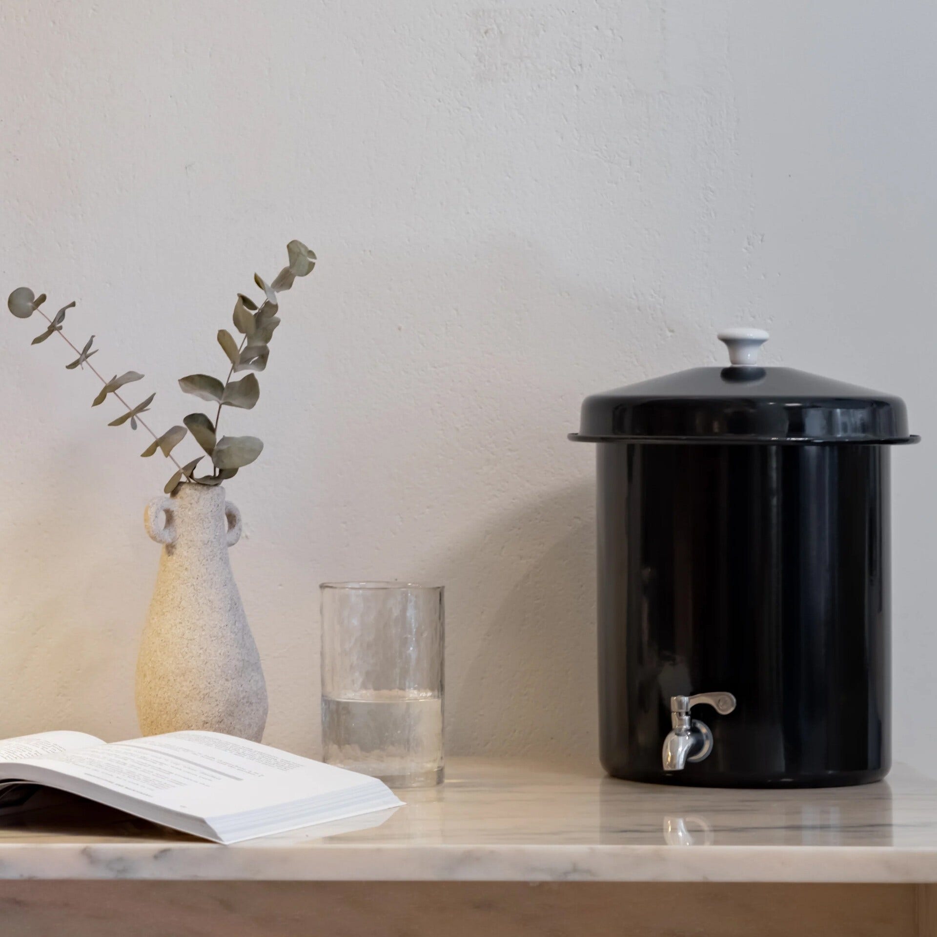 Ecofiltro Waterfilter 5L Zwart (filtert PFAS)