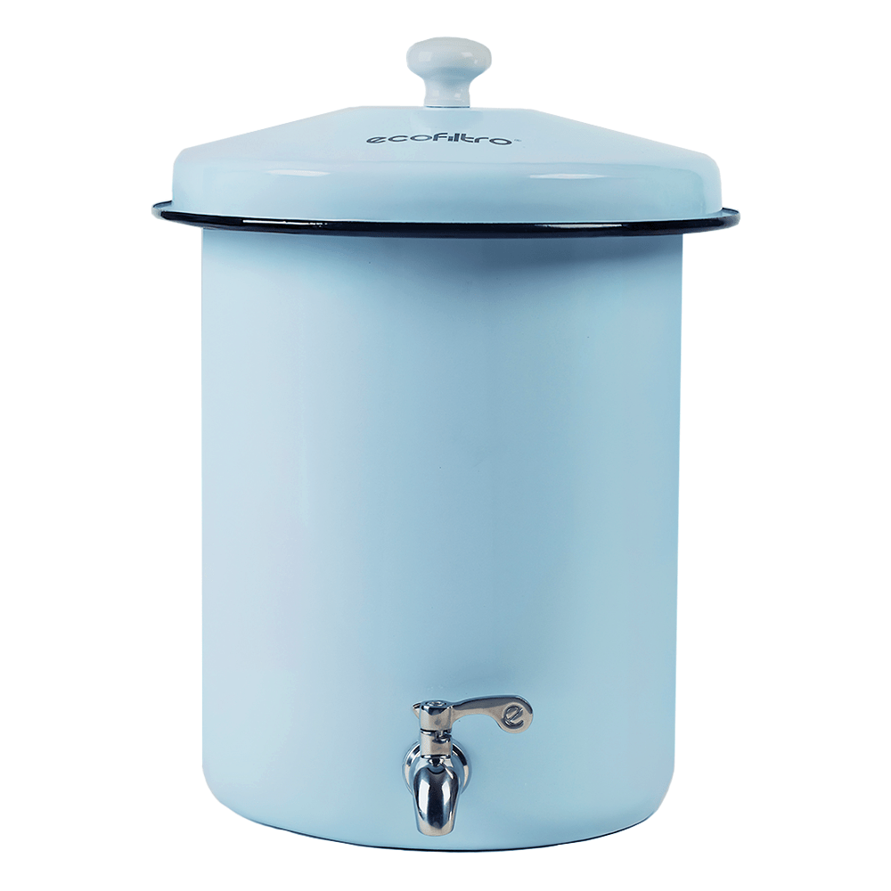 Ecofiltro Waterfilter 5L Starterset Lichtblauw (filtert PFAS)